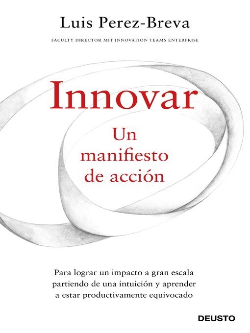 Title details for Innovar by Luis Perez-Breva - Available
